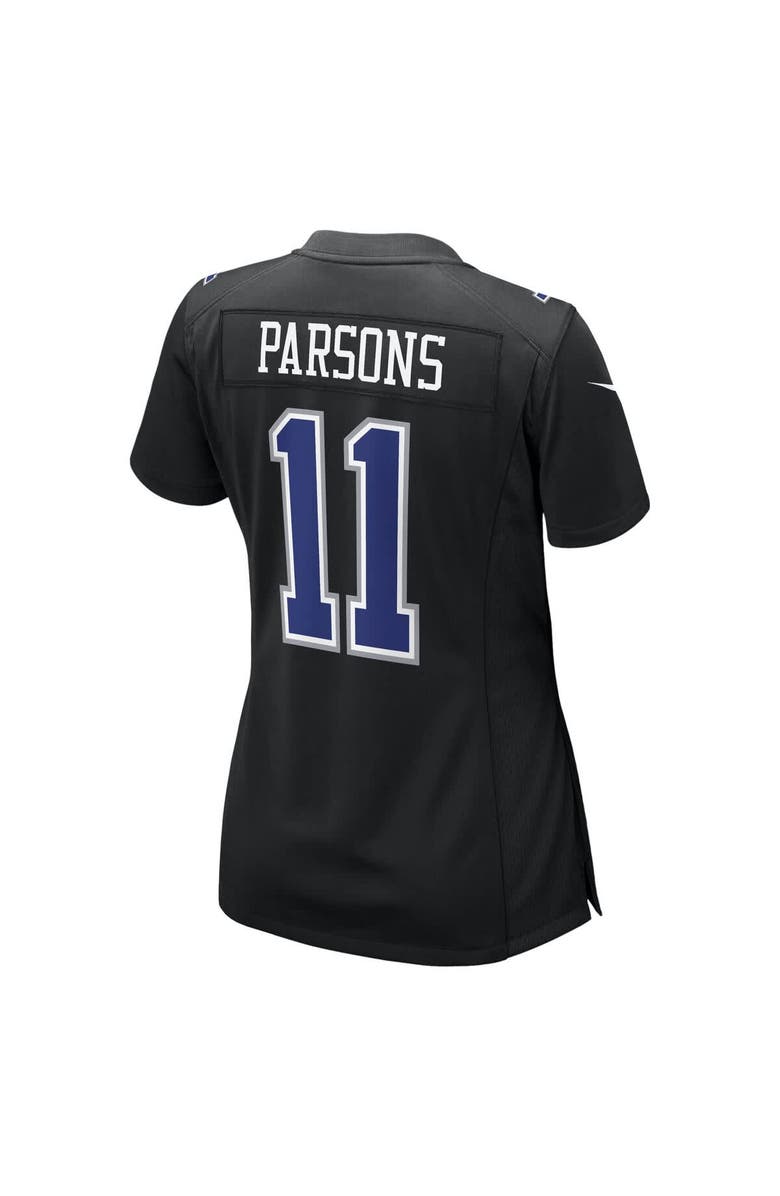 Nike Women's Nike Micah Parsons Carbon Black Dallas Cowboys Fashion Game Jersey, Alternate, color,