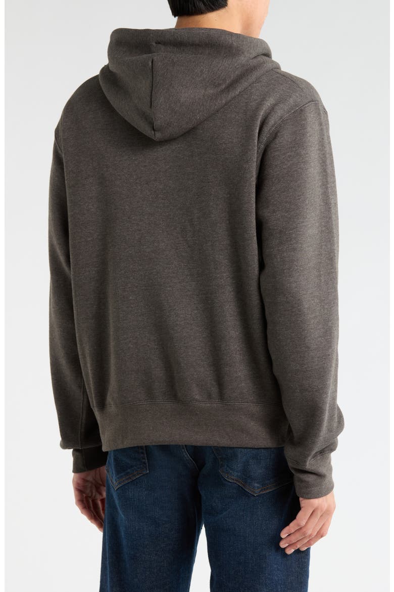 Sierra Knit Zip Hoodie, Alternate, color, CHARCOAL HEATHER