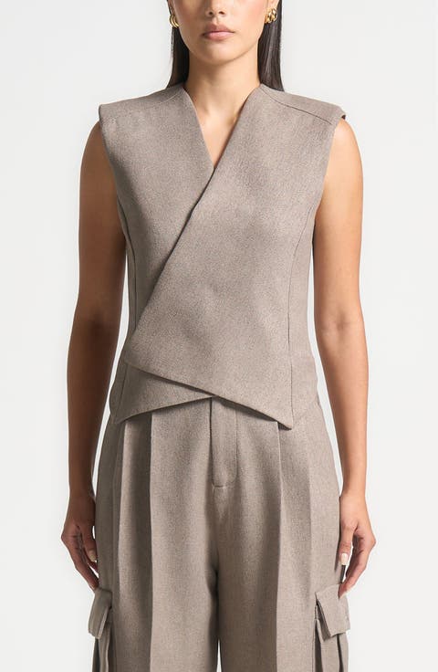 Laurence Tailored Wrap Waistcoat