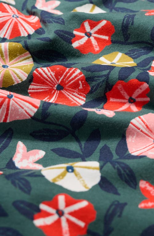 Seasalt Cornwall Floral Cotton Jersey Tunic In Multi