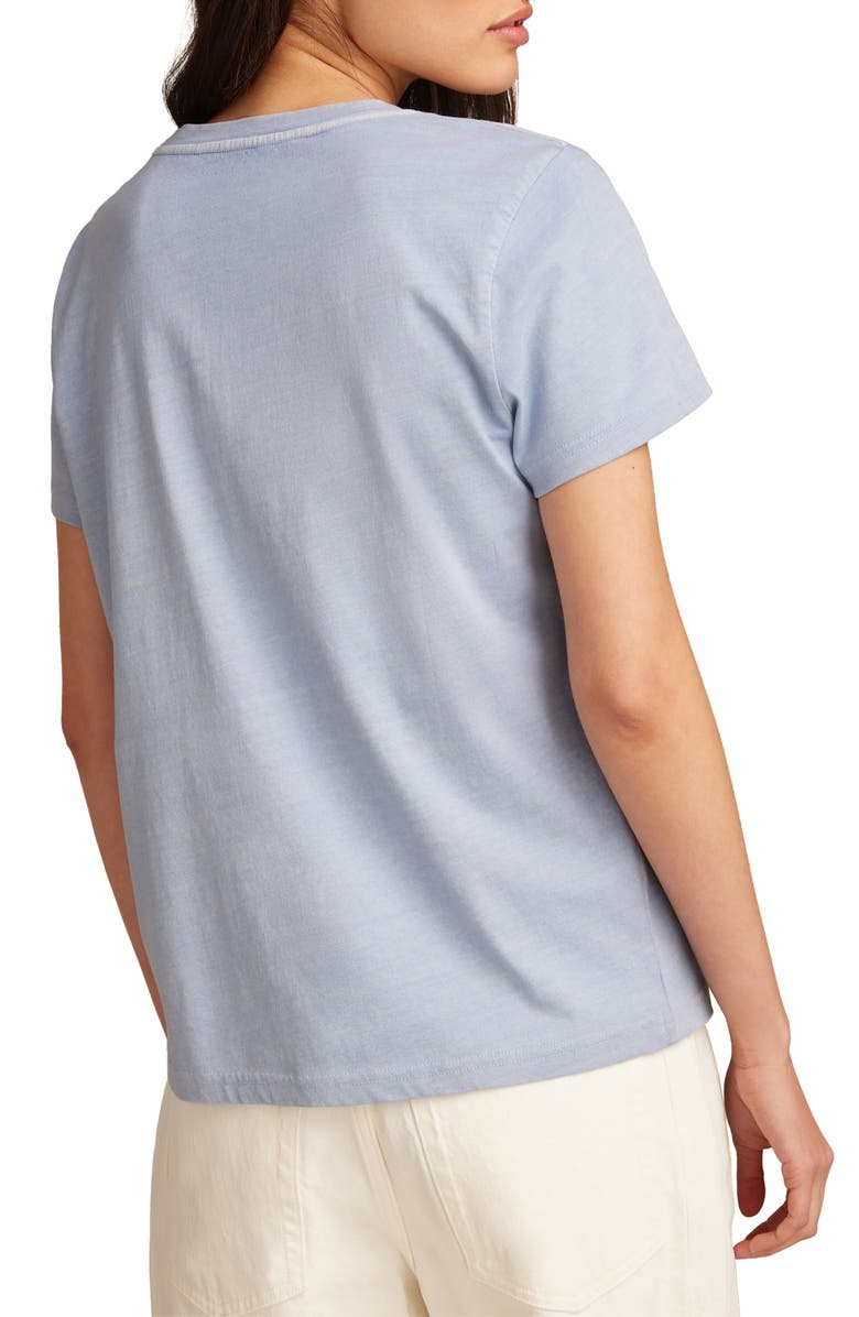 Lucky Brand Sequin Embroidered T-Shirt, Alternate, color, 