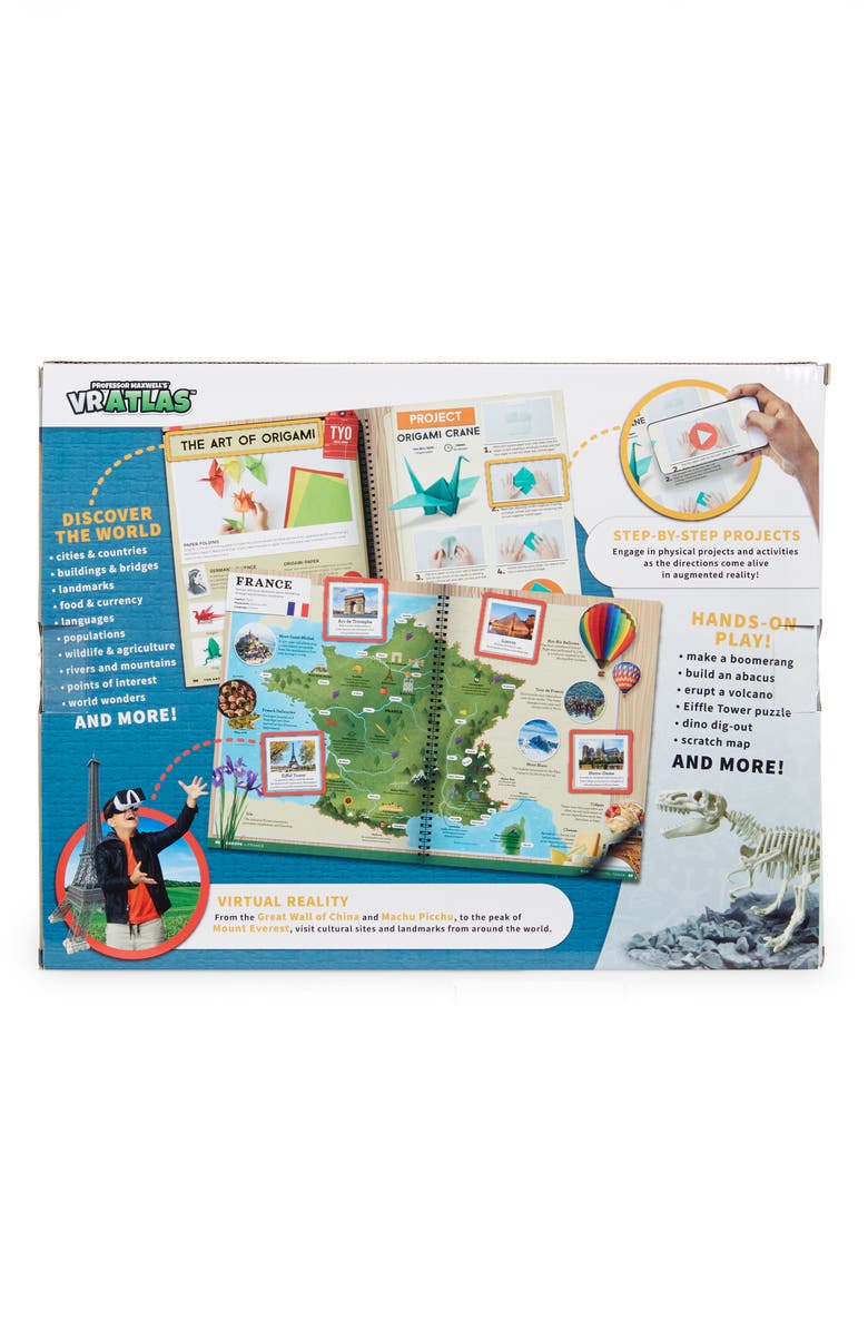 ABACUS Brands Professor Maxwell's<sup>®</sup> VR Atlas<sup>™</sup> 30-Piece Science Kit, Alternate, color, 