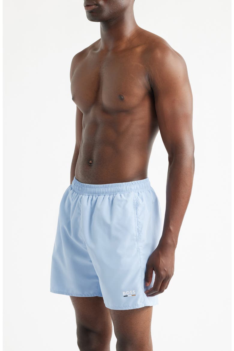 Swordfish Swim Trunks, Alternate, color, LIGHT/ PASTEL BLUE