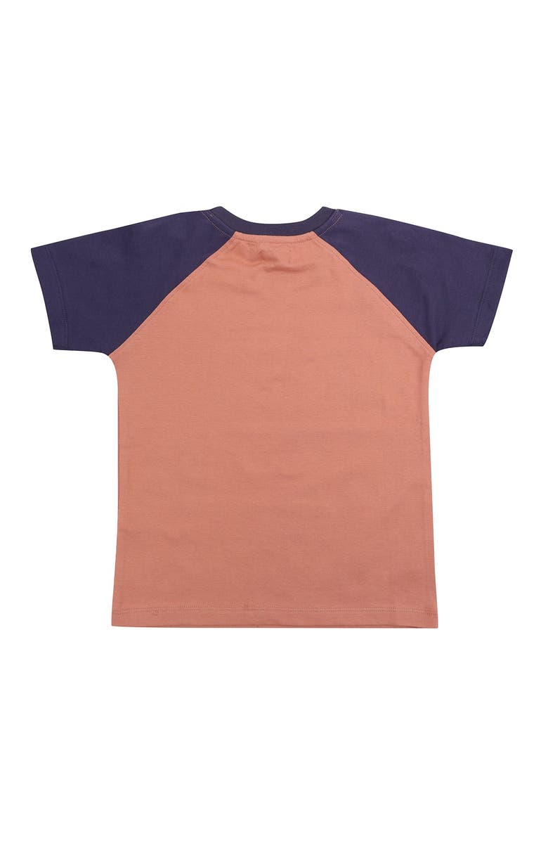 Lilly + Sid Organic Cotton Sailing Club Slogan Print T-Shirt, Alternate, color, Multi