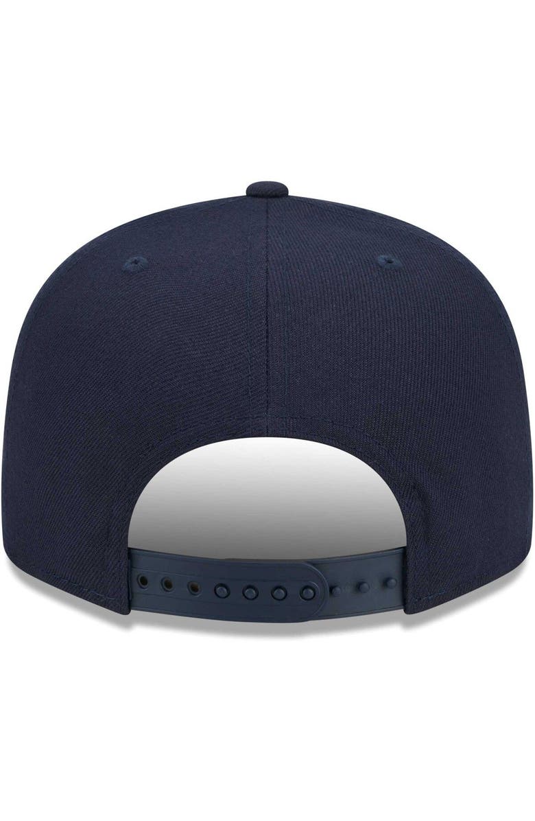 New Era Men's New Era Navy Chicago Bears Word 9FIFTY Snapback Hat, Alternate, color,