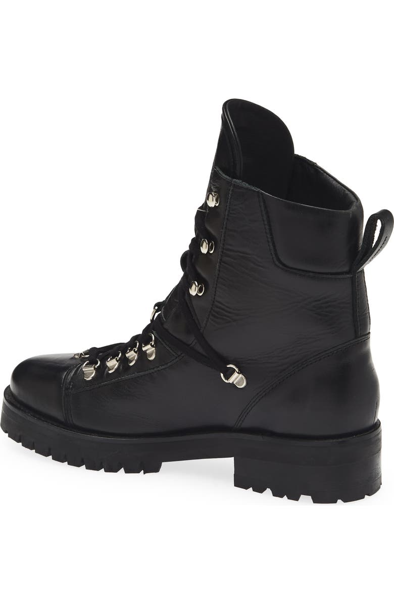AllSaints Franka Lug Sole Boot, Alternate, color, Black