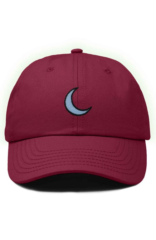 Dalix Moon Cap In Maroon