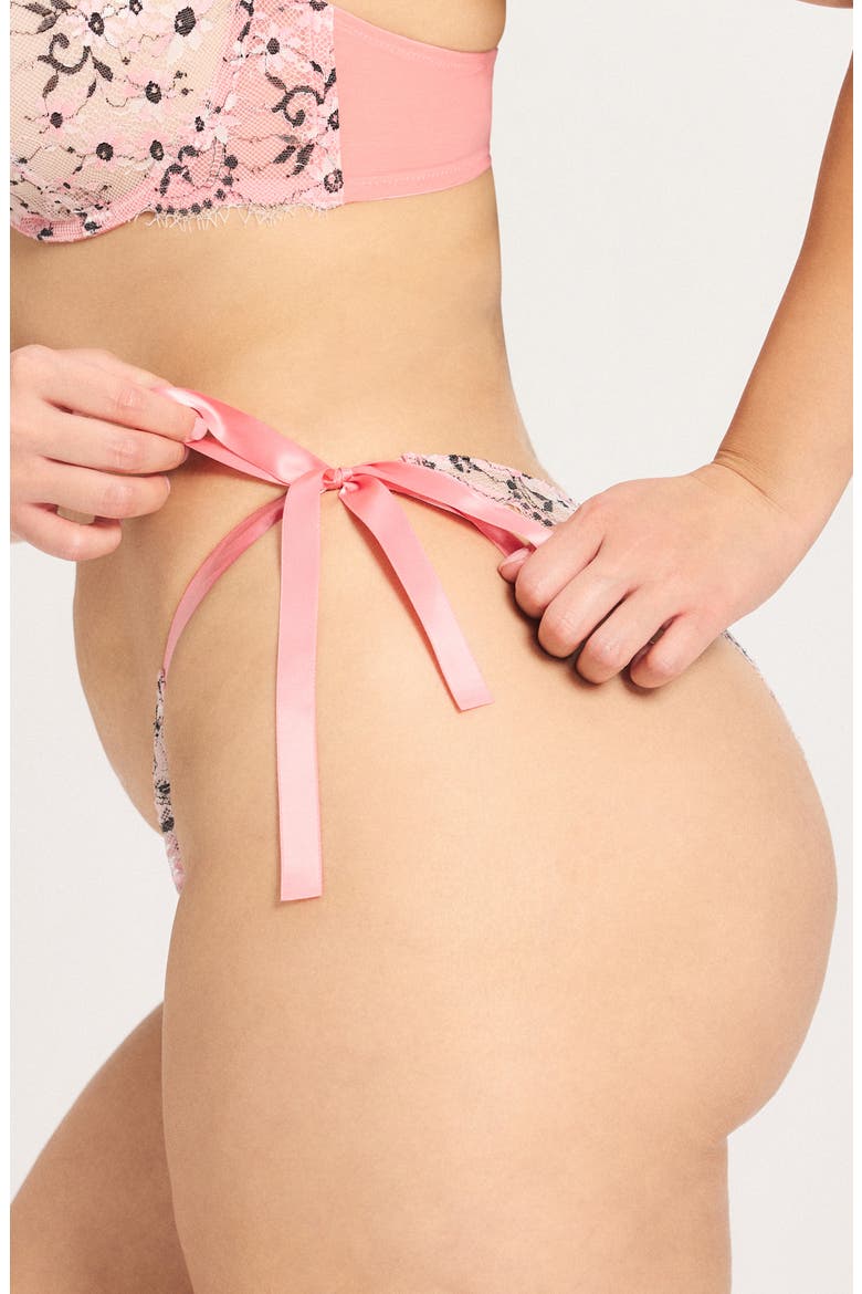 Daisy Darling Brazilian Briefs, Alternate, color, GOOD PINK