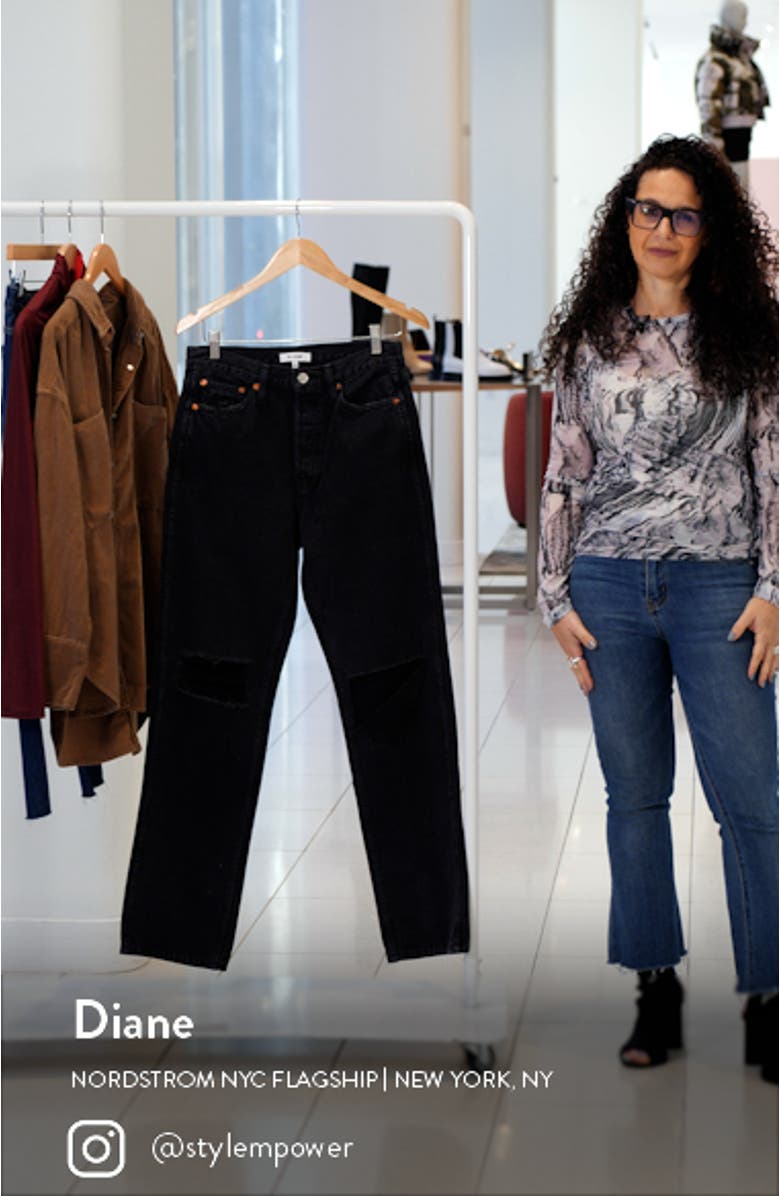 High Waist Loose Jeans, sales video thumbnail