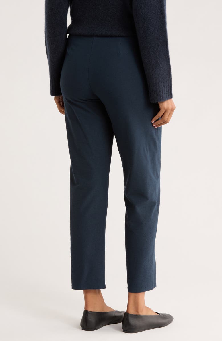 Eileen Fisher Ankle Straight Leg Pants, Alternate, color, Deep Adriatic