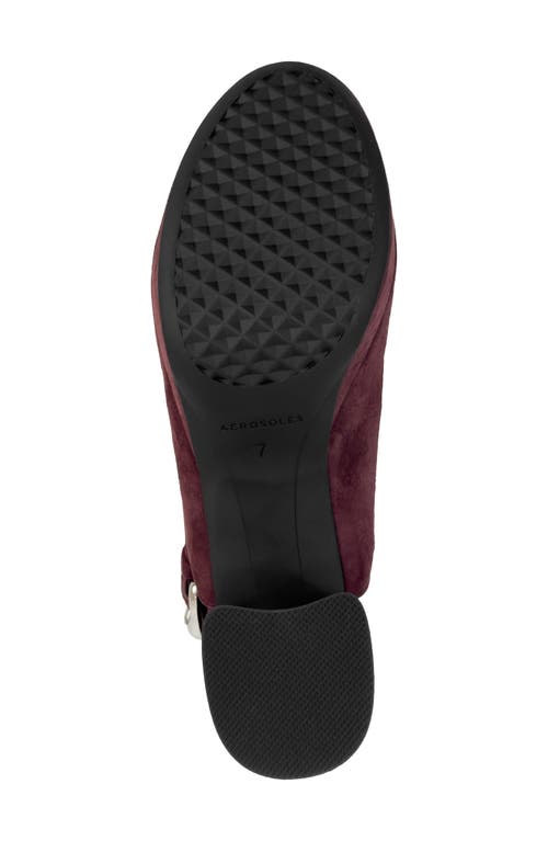 Aerosoles Cornelia Slingback Platform Sandal In Purple
