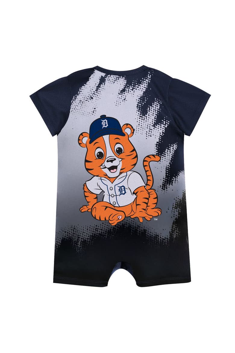 Infant Outerstuff  Navy Detroit Tigers Baby Mascot Bodysuit, Alternate, color, Navy