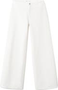 MANGO TEEN Low Waist Wide Leg Jeans