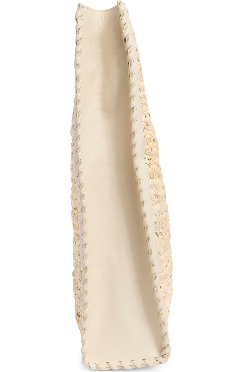 Cult Gaia Remi Woven Raffia Tote Bag, Alternate, color,