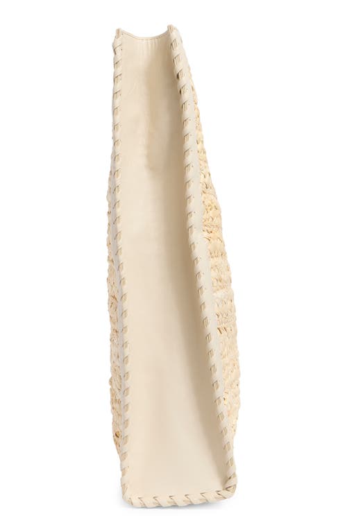 Shop Cult Gaia Remi Woven Raffia Tote Bag In Natural