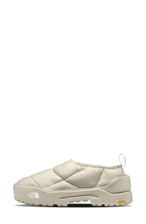 【The North Face】 FIORD MULE - CREAM The North Face Nuptse Corduroy Mule Beige at CareOfCarl.com
