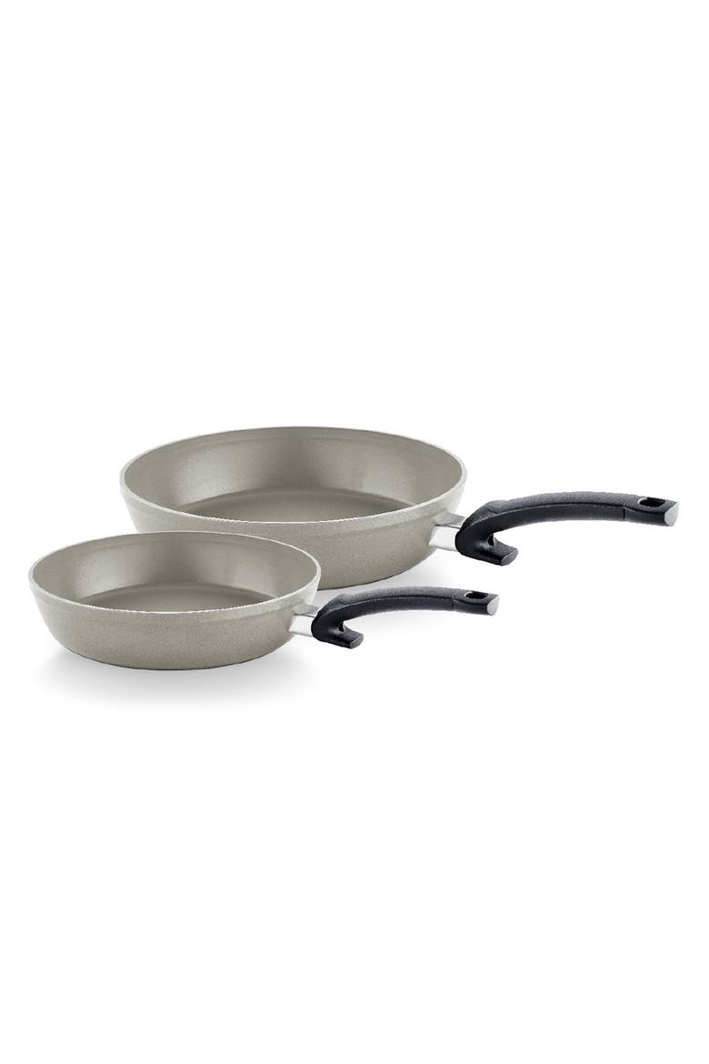 Ceratal Comfort Ceramic Non-Stick Frying Pan Set, Main, color, Warm Grey