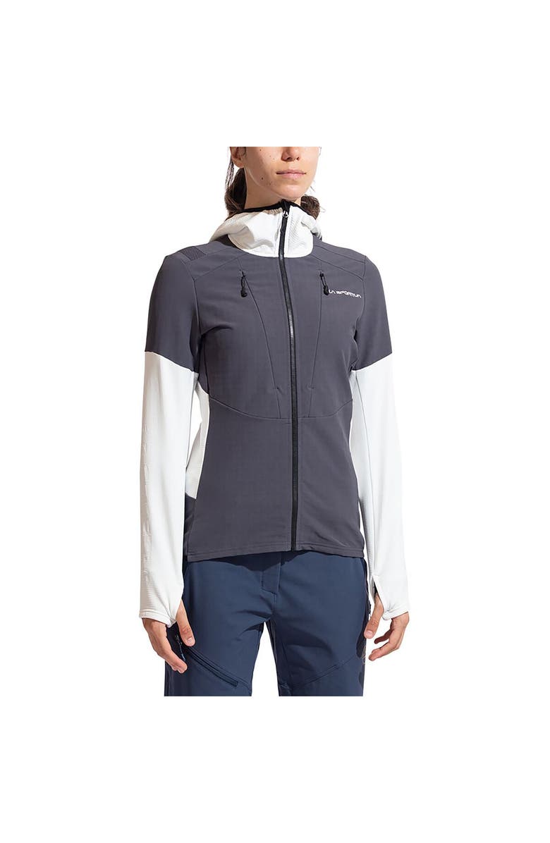 La Sportiva Session Tech Hoodie - Women's, Main, color, Onyx/Chalk