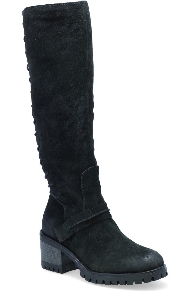 Miz Mooz Mavis Knee High Lace-Up Shaft Boot, Main, color,