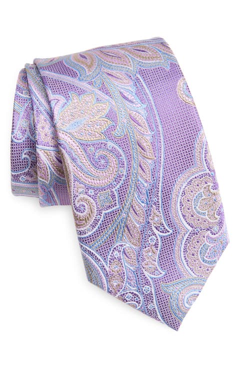 Paisley Silk Jacquard Tie