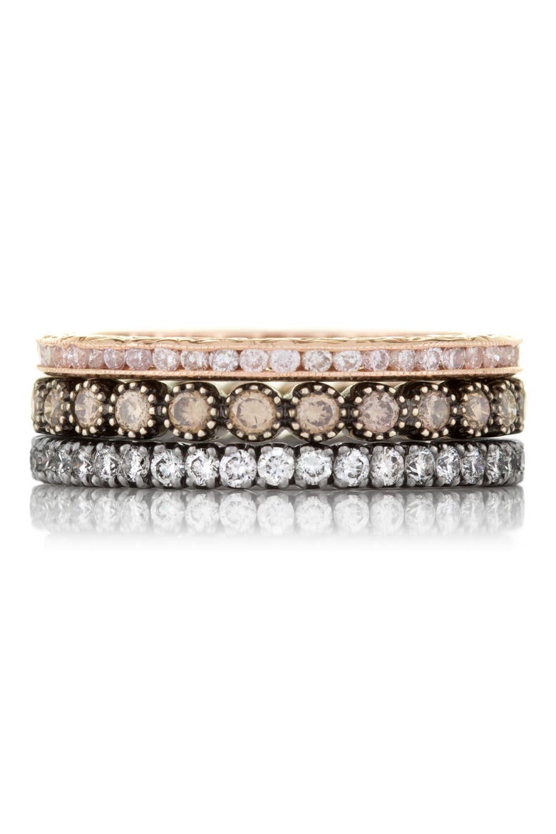 Channel Set Diamond Ring, Alternate, color, ROSE GOLD