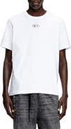 DIESEL® Metallic Oval D Logo T-Shirt