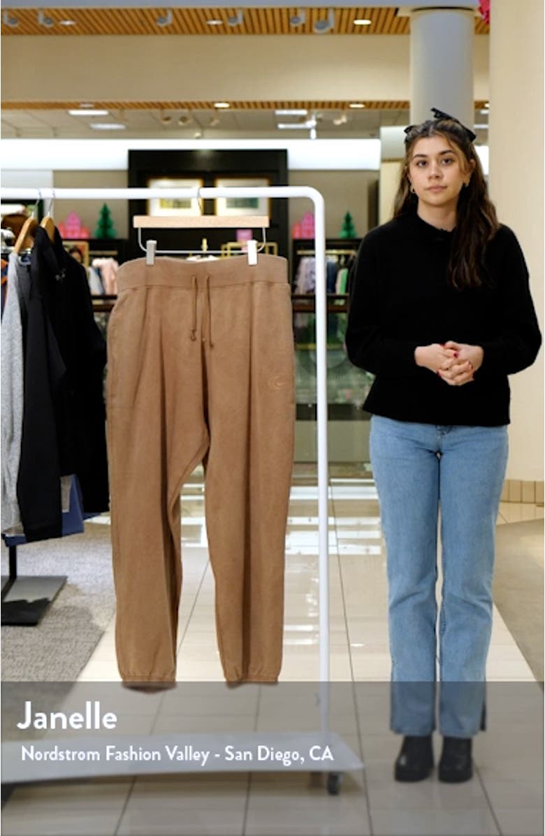 Phoenix High Waist Fleece Sweatpants, sales video thumbnail