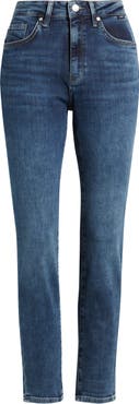 Mavi Jeans Kathleen High Waist Slim Straight Leg Jeans