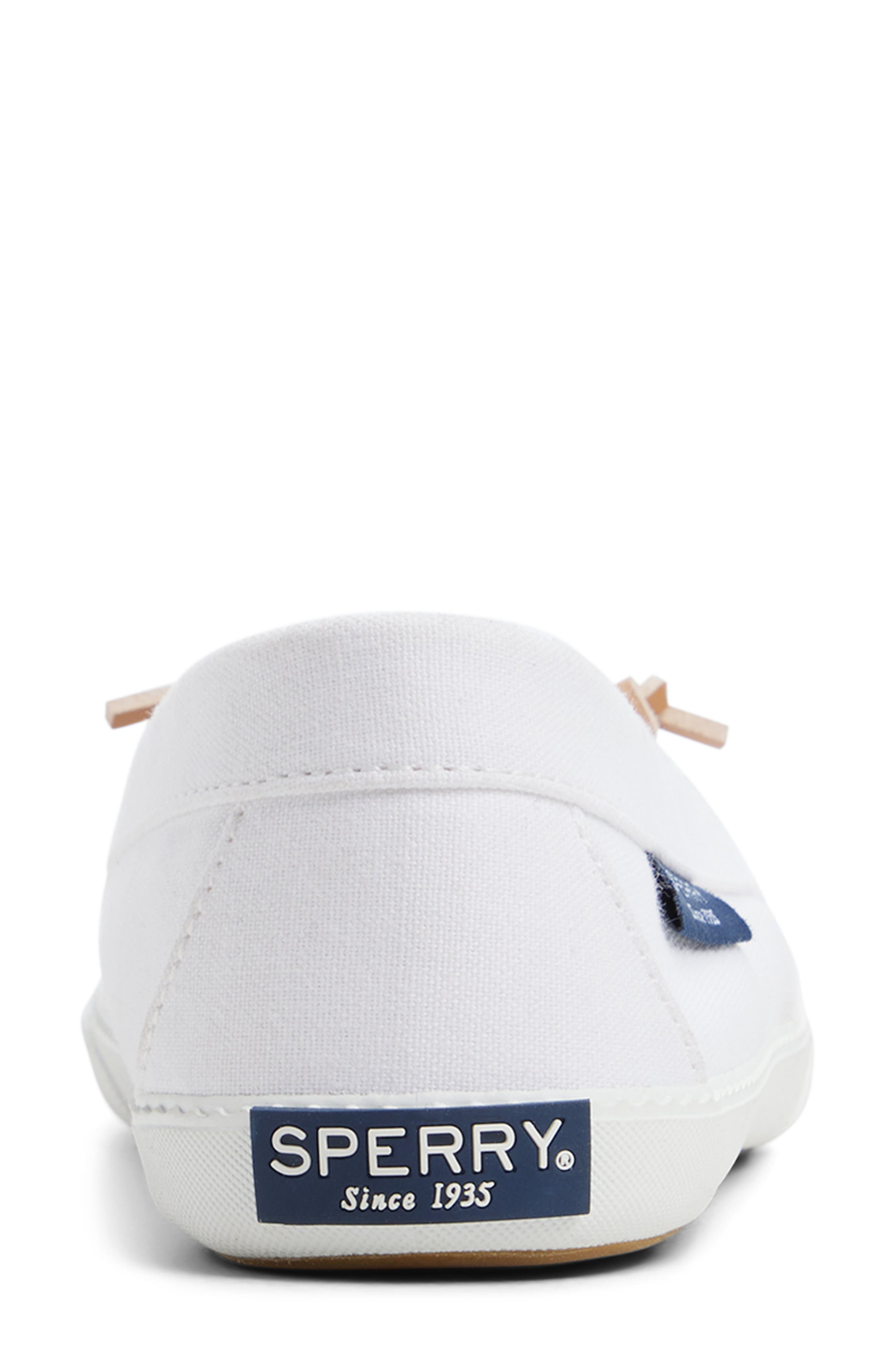 Sperry Sailaway Boat Shoe, Alternate, color, White