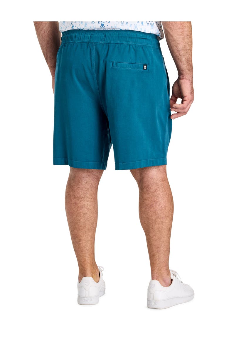 Big & Tall Willis Stretch Shorts, Alternate, color, MALLARD BLUE