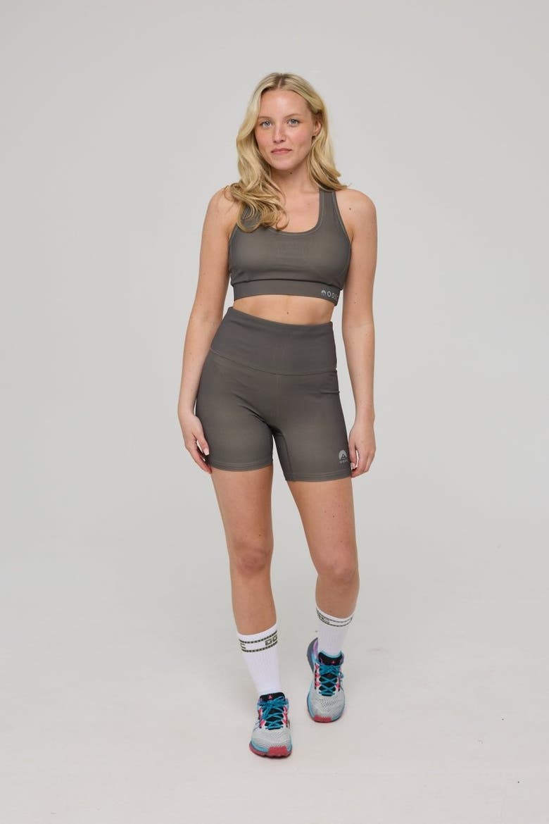 High Support Elite Crossback Sports Bra - Khaki, Alternate, color, Khaki