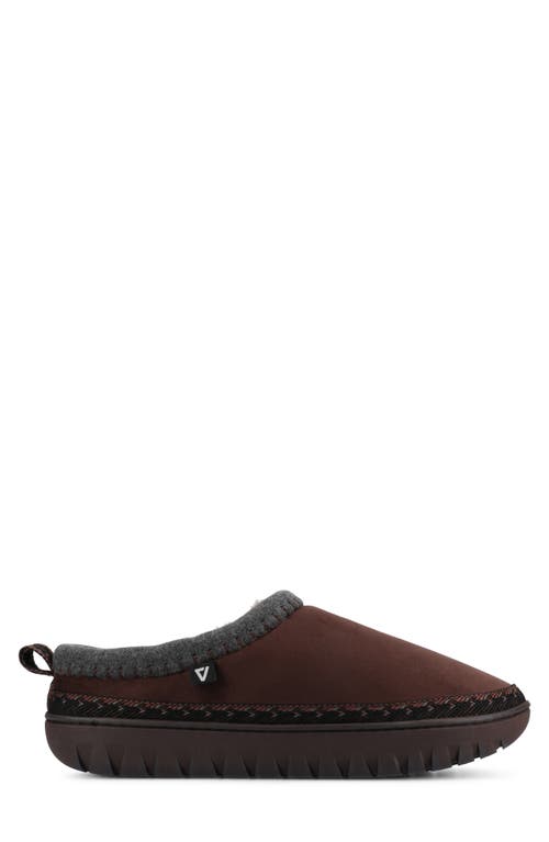 Vance Co. Vance Co Weller Faux Fur Lined Slipper In Brown