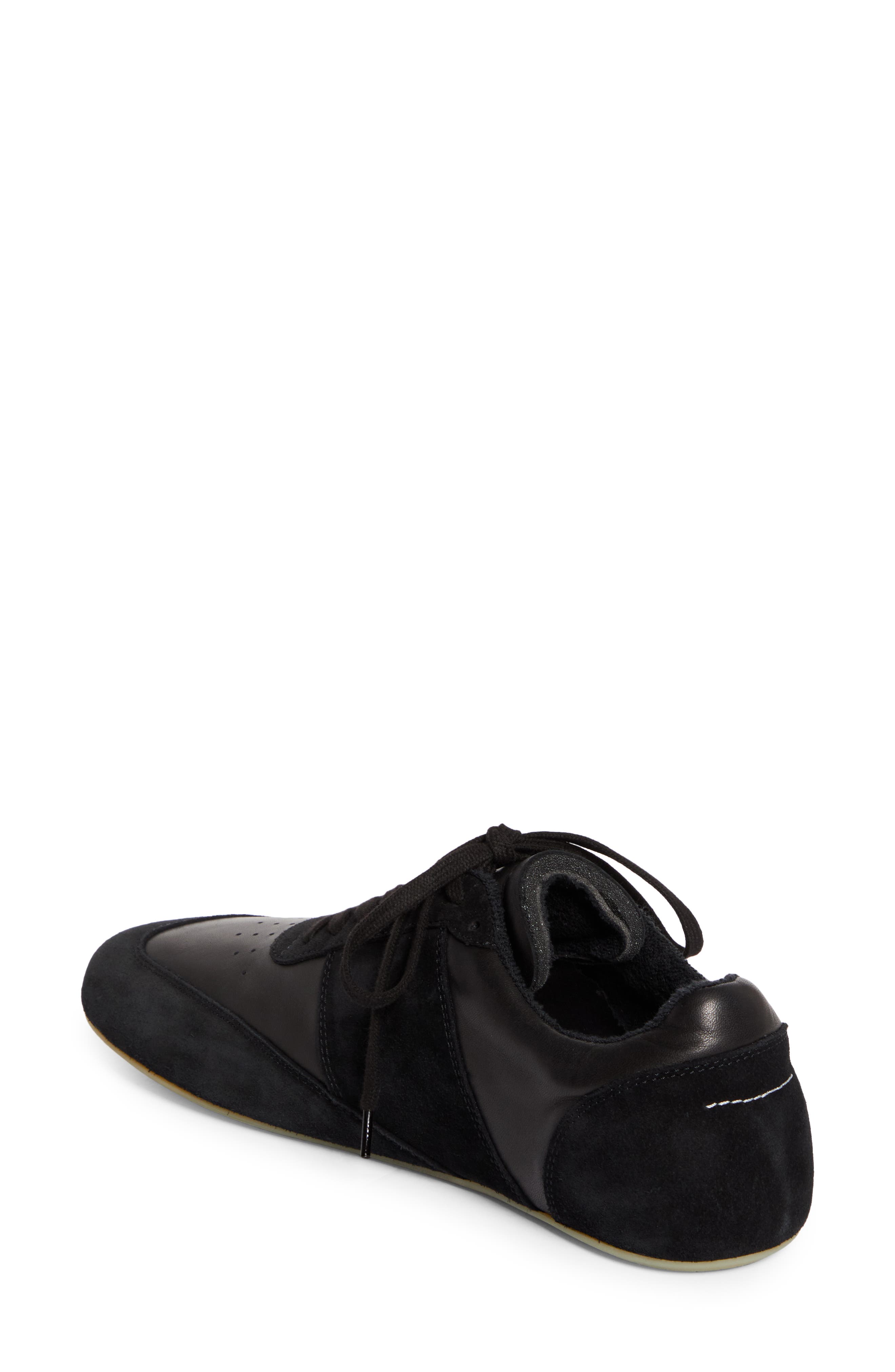 MM6 Maison Margiela Low Top Sneaker, Alternate, color, Black