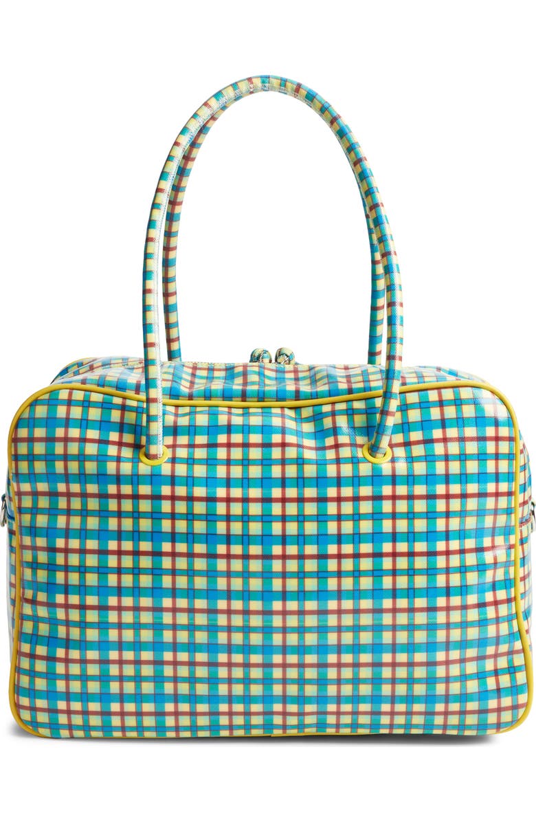 Damson Madder Truro Coated Holdall Shoulder Bag, Alternate, color, Green Multi