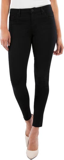 Kut from the Kloth store Women's 18 Donna High Rise Ankle Skinny Jeans Plus Black 18