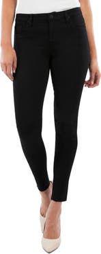 KUT from the Kloth Donna High Waist Ankle Skinny Jeans