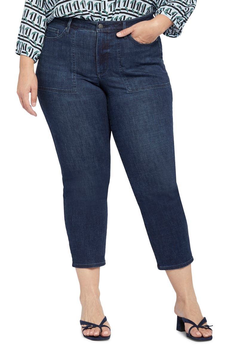 Piper Ankle Relaxed Jeans, Main, color, MESQUITE