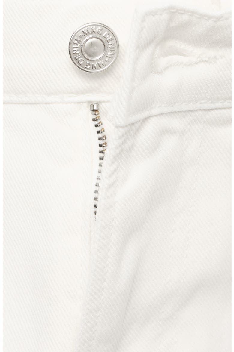 Lore Tapered Straight Leg Jeans, Alternate, color, OFF WHITE