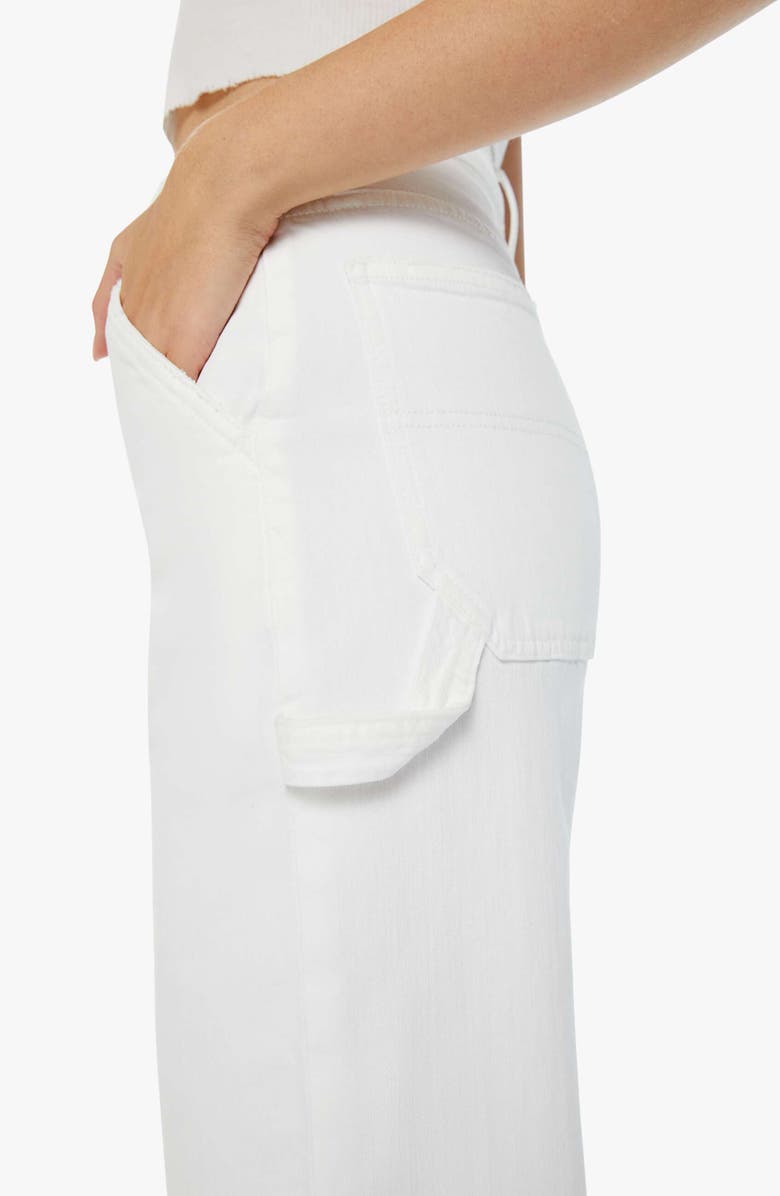 MOTHER The Stud Finder Sneak Wide Leg Jeans, Alternate, color, 