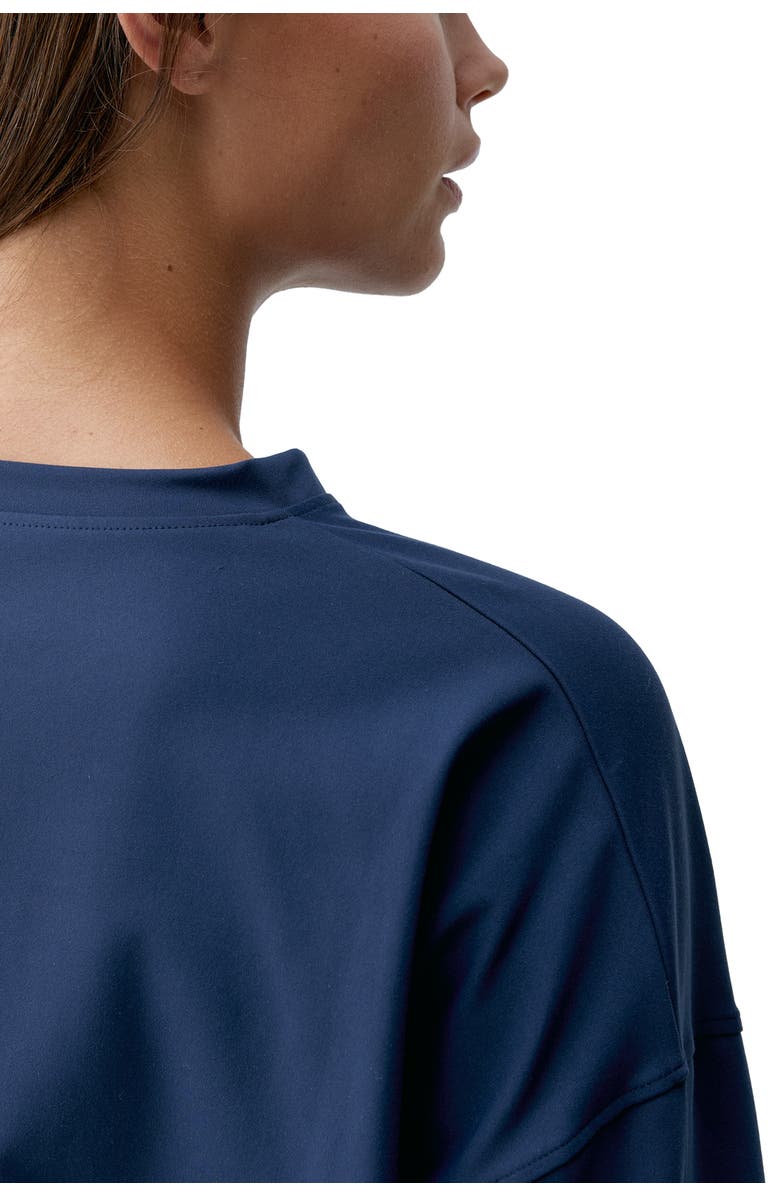 Born Living Yoga Daba Performance Sport Sweatshirt, Alternate, color, Sailor Blue