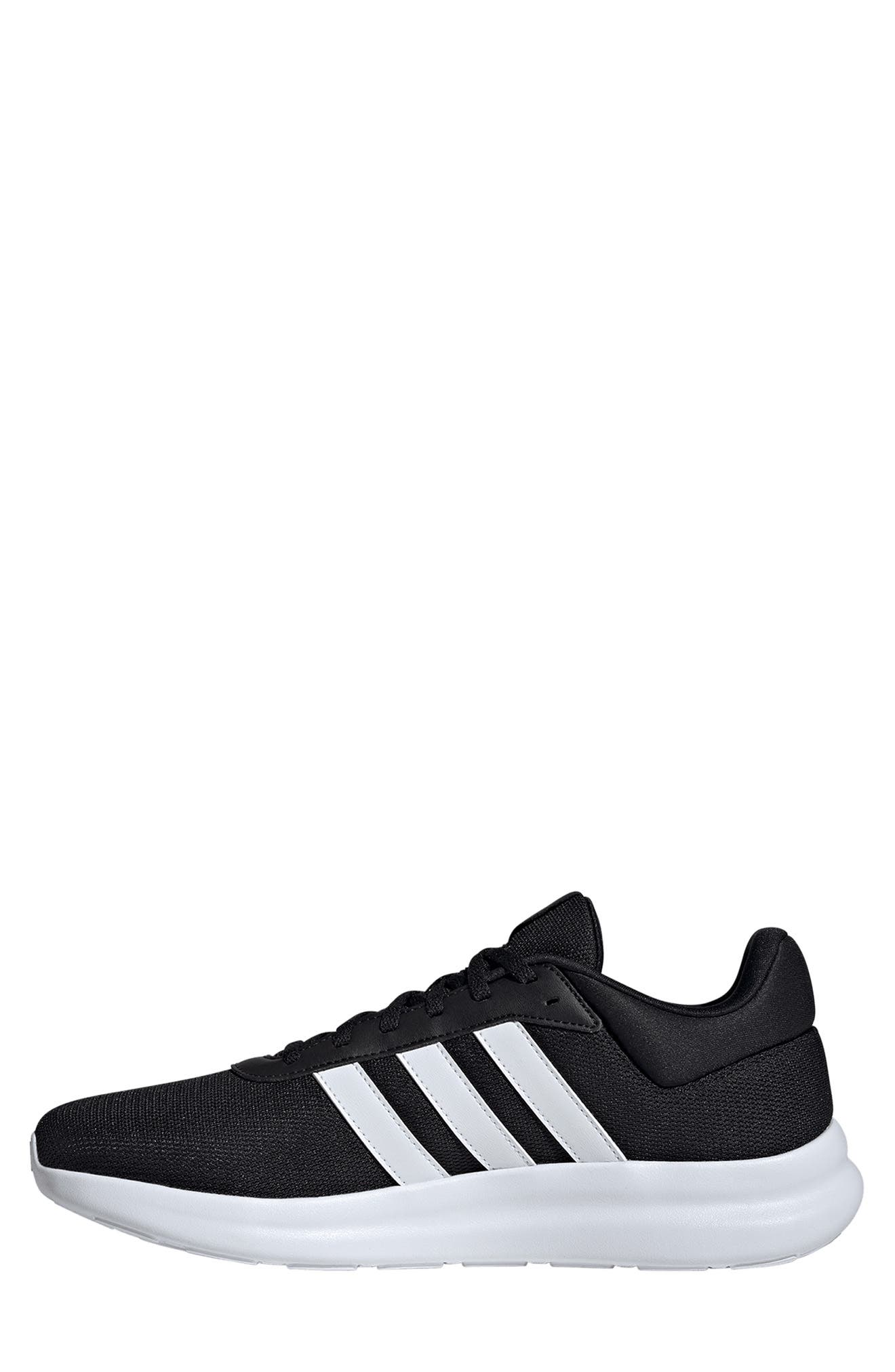 adidas Lite Racer 4.0 Sneaker, Alternate, color, Black/ White/ Grey