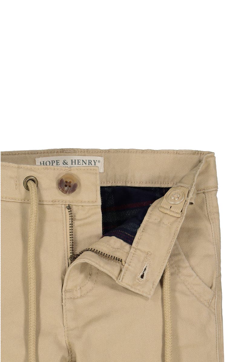 Hope & Henry Baby Boys' Lined Roll Cuff Pant, Infant, Alternate, color,