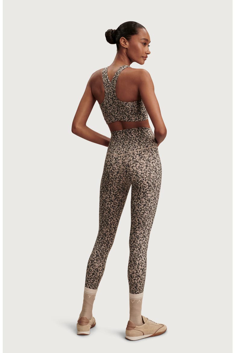 Freesoft Selma Racerback Sports Bra, Alternate, color, DAPPLED FLORAL