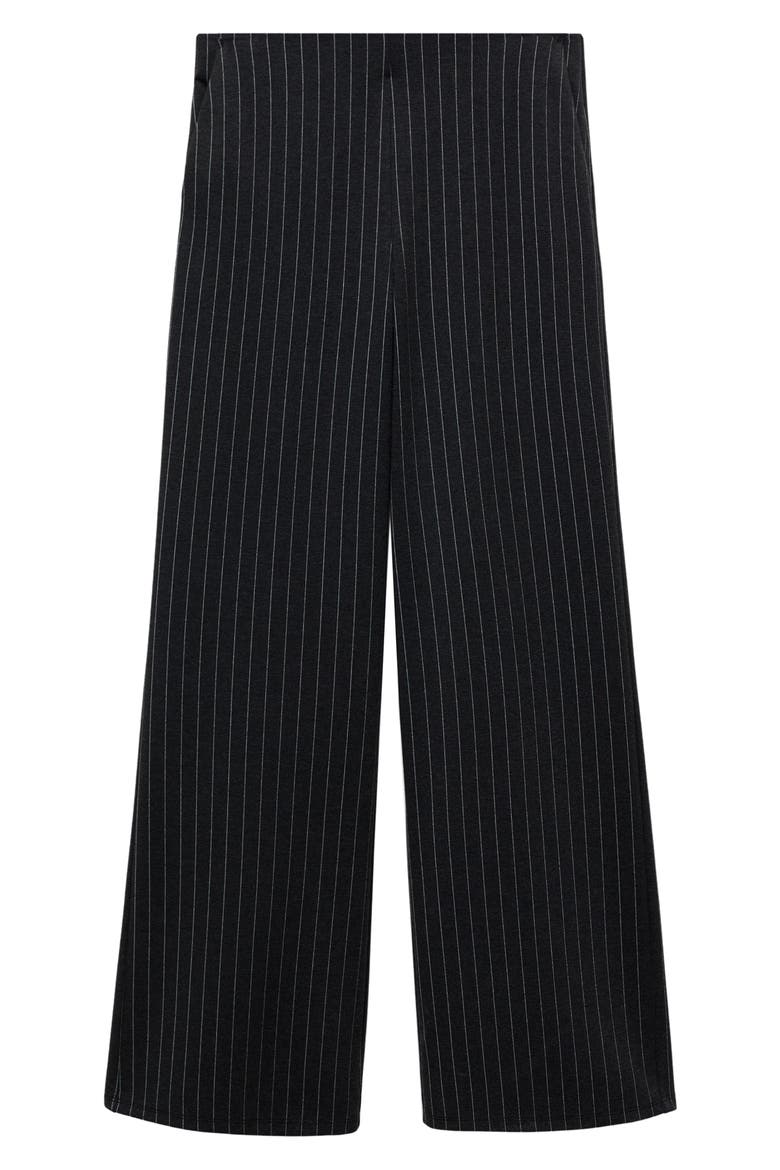 Rome Pinstripe Straight Leg Pants, Main, color, GREY