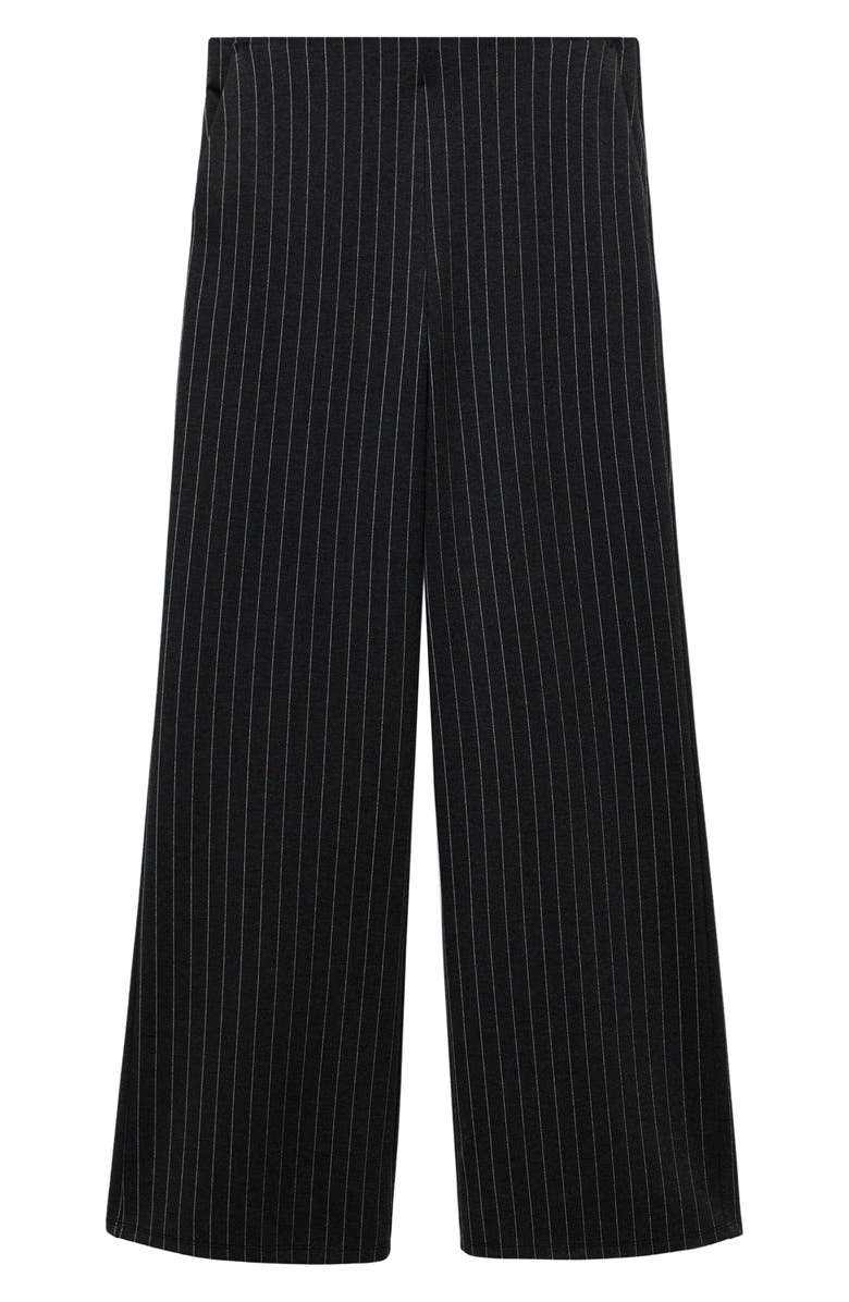 MANGO Rome Pinstripe Straight Leg Pants, Main, color, 