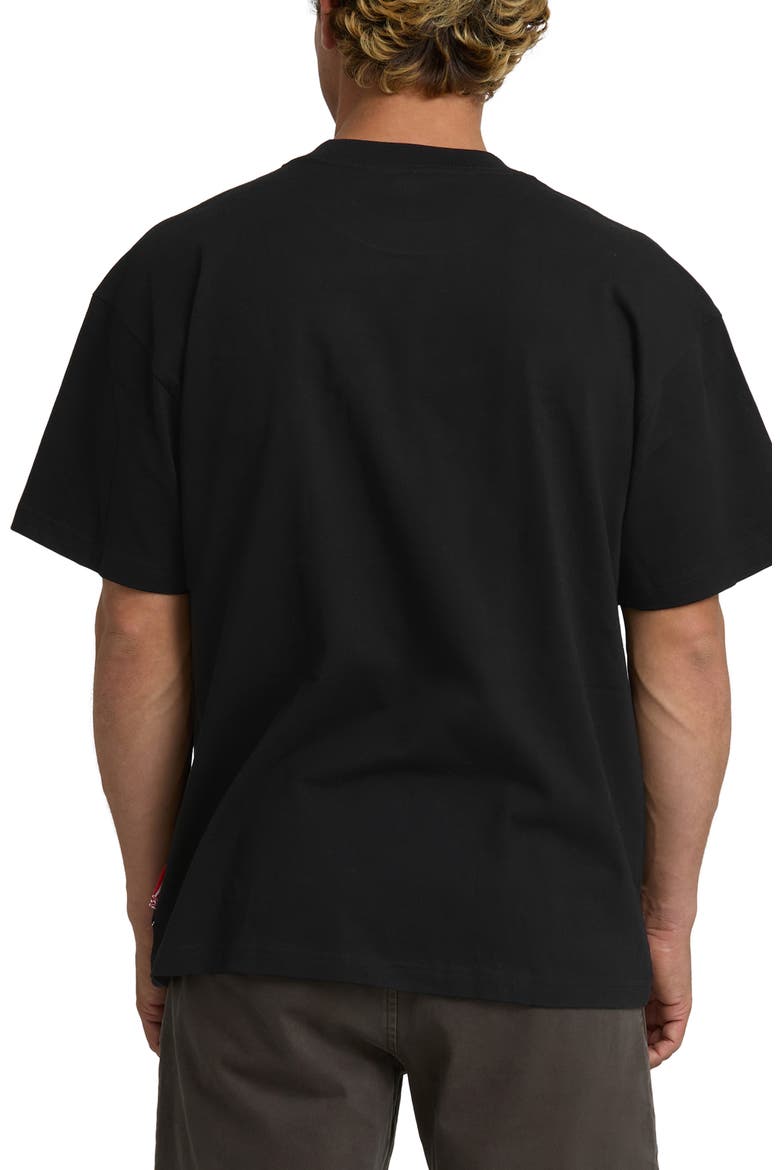 Andy Irons Bio Stitch Logo Cotton T-Shirt, Alternate, color, BLACK