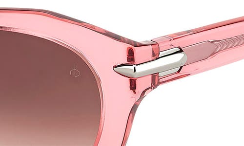 Rag & Bone 53mm Cat Eye Sunglasses In Pink