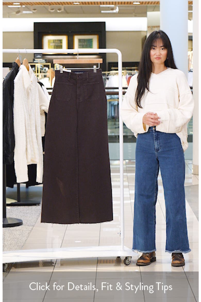 Grant High Waist Wide Leg Jeans video