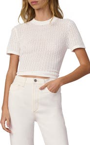 Joe's Baby Open Stitch T-Shirt