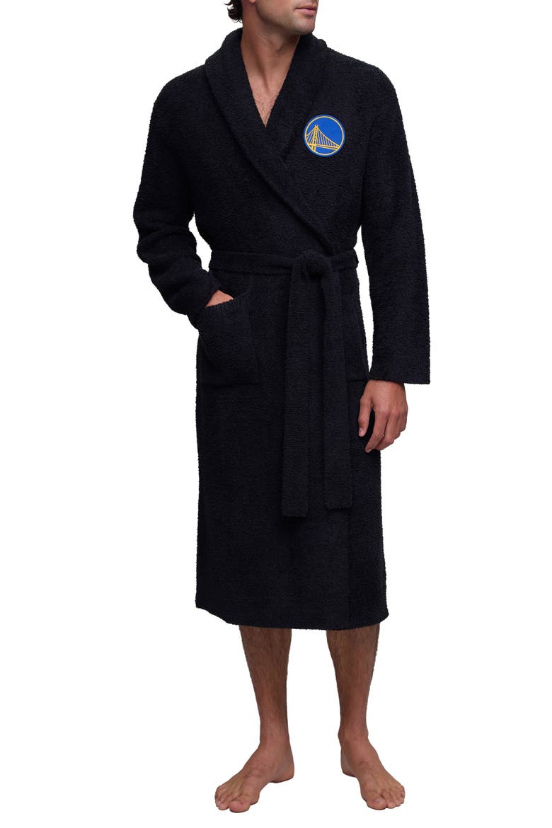 Golden State Warriors Unisex Robe, Main, color, BLACK MULTI